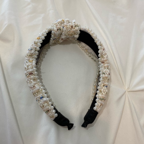 NWOT SHEIN Faux-Pearl Fashion Headband - Picture 4 of 5